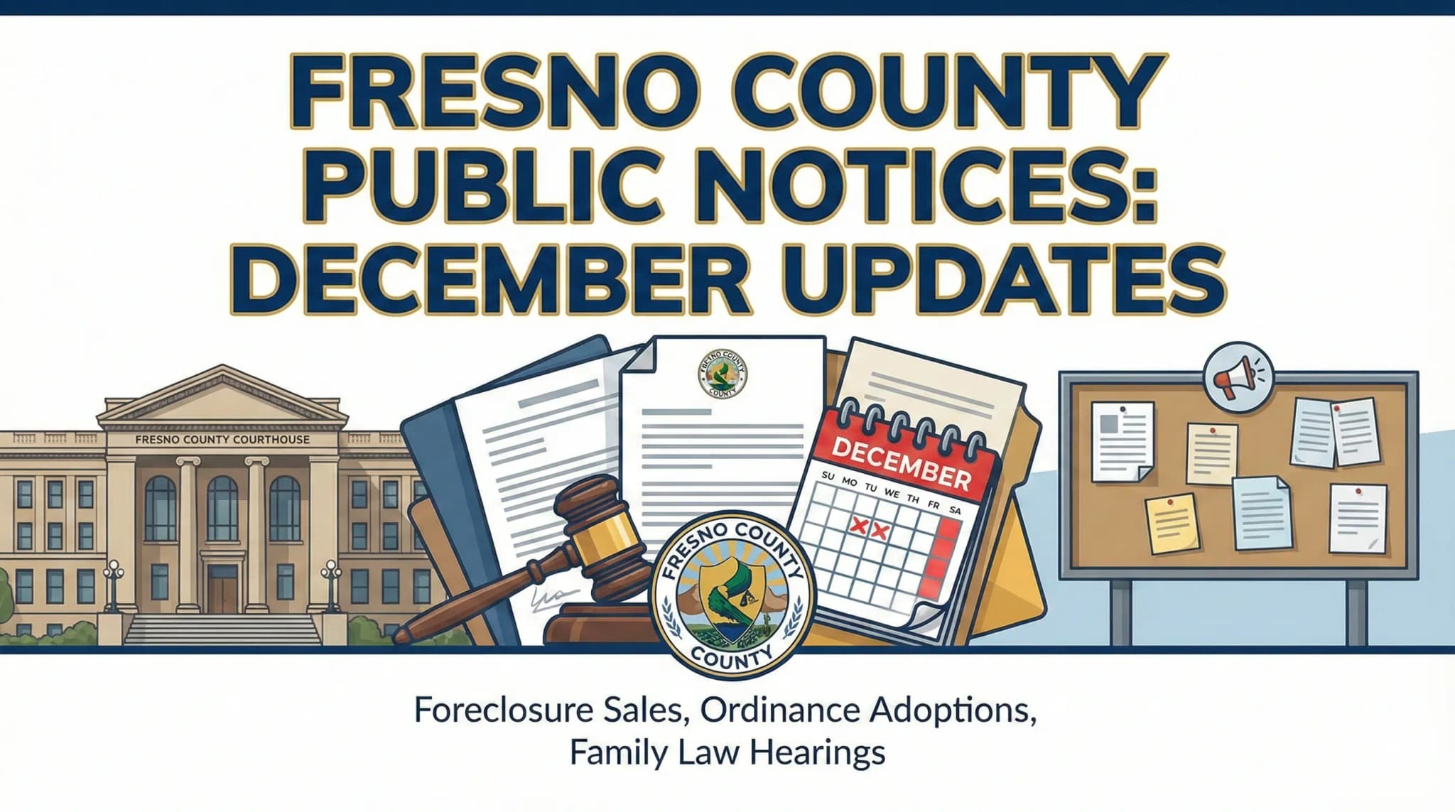 Upcoming Public Notices in Fresno County: What Residents Need to Know
